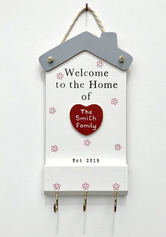 Welcome to the Home Plaque Face on View
