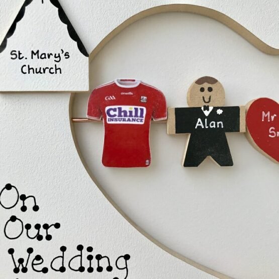 Jersey Wedding Plaque - Image 4